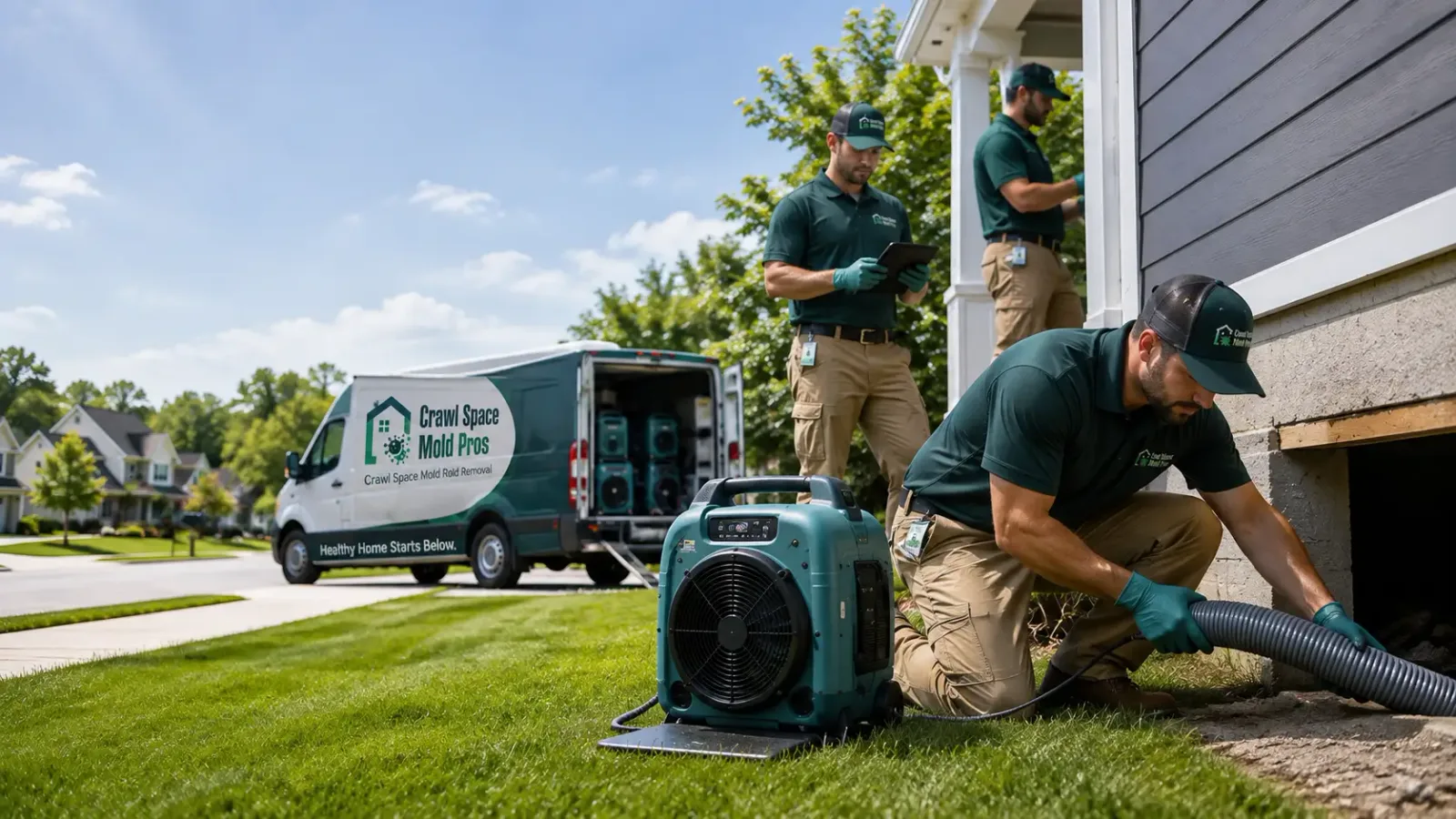 Crawl Space Mold Removal in Moonachie, NJ